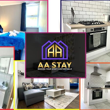 2 Bed Town Centre Nr Theatre Free Park Wi-Fi & Garden Apartman Aylesbury  Kültér fotó